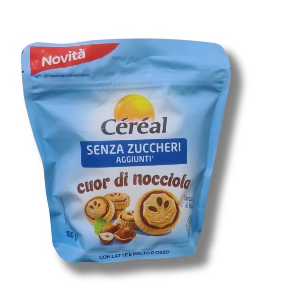 CÉRÉAL CUOR DI NOCCIOLA SEN.ZUC.180G