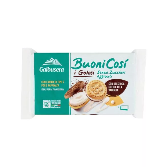 GALBUSERA CON FARINA SENZA ZUCCHERI 160G