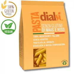 PASTA DIALSI GLUTÉNMENTES-VEGÁN RIZSTÉSZTA PENNE 400GR