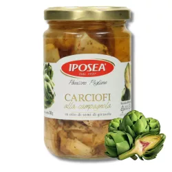 IPOSEA CARCIOFI NAPRAFORGÓ OLAJBAN ÉS BORECETBEN 290G