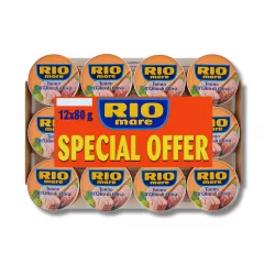 RIO MARE TONHAL 12X80G OLIVAOLAJBA