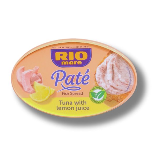 RIO MARE PATÉ/TUNA WITH LEMON JUICE 115G