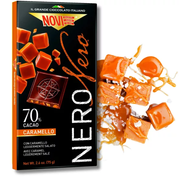 NOVI CARAMELLO ÉTCSOKOLÁDÉ 70%