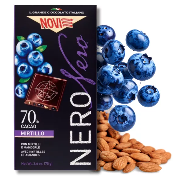 NOVI ÁFONYÁS ÉTCSOKOLÁDÉ 70%