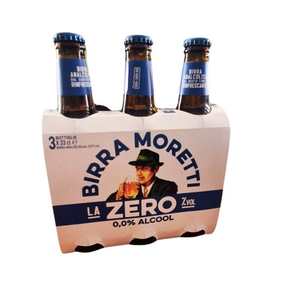 BIRRA MORETTI ALKOHOLMENTES 3X330ML