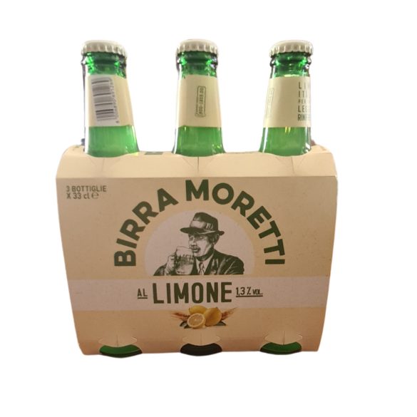 BIRRA MORETTI LEMONE 3X33CL