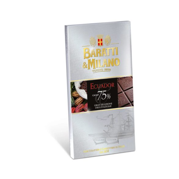 BARATTI&MILANO ECUADOR CACAO 75% 75G