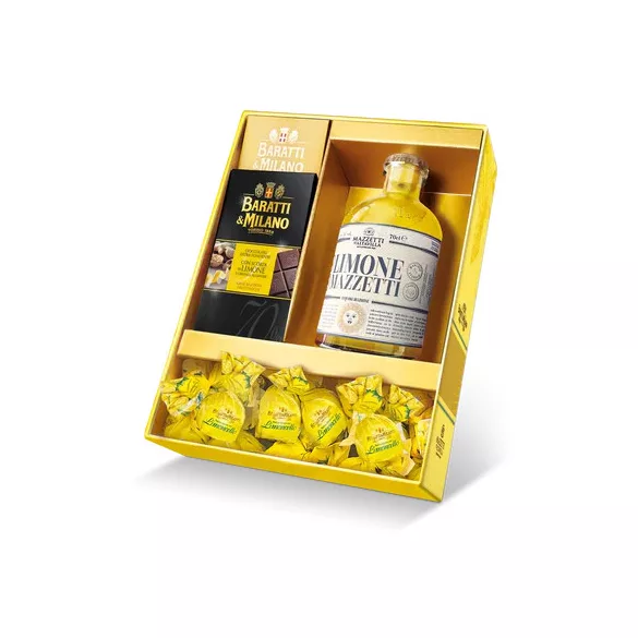 BARATTI&MILANO LIMONCELLO VÁLOGATÁSÚ AJÁNDÉKDOBOZ