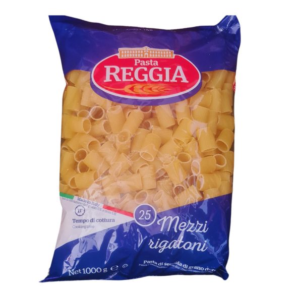 REGGIA MEZZI RIGATONI PENNE 1KG