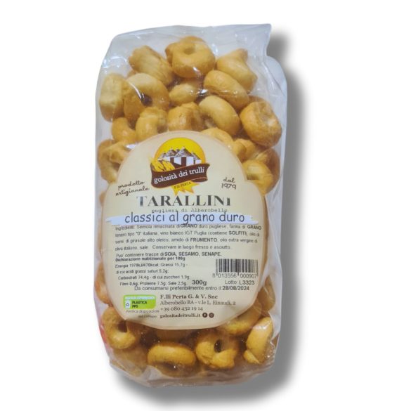 TARALLINI CLASSICI GRANO DURO 300G