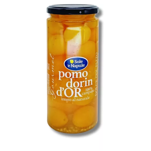 SÁRGA KOKTÉLPARADICSOM ÜVEGBEN 560G