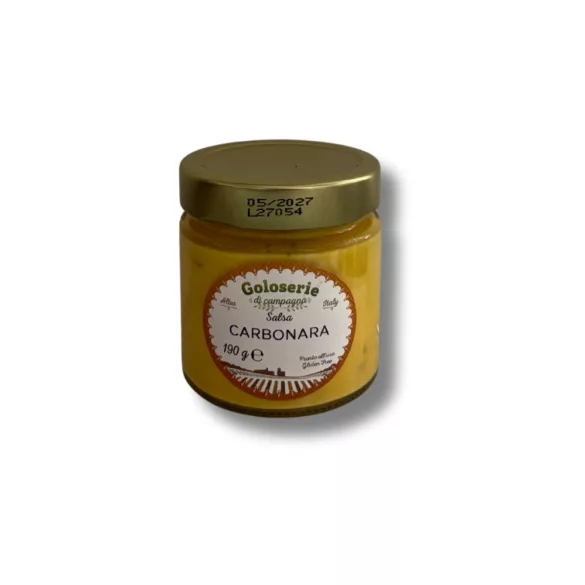 GOLOSERIE SALSA CARBONARA 190 GR