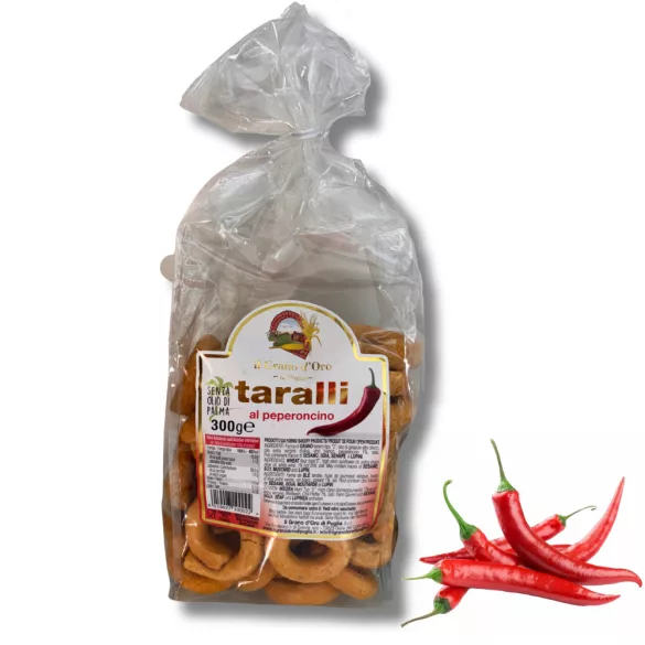 TARALLI GRANO AL PEPE.300G