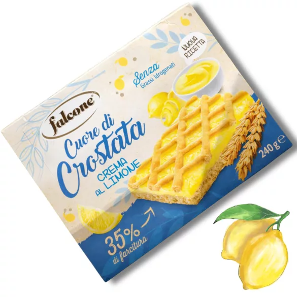 FALCONE CROSTATA CREMA AL LIMONE 240G