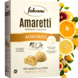 FALCONE AMARETTI PUHA SÜTI CITROMOS 170G