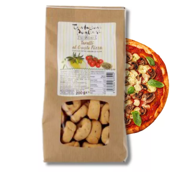 TARALLI AL GUSTO PIZZA 200G