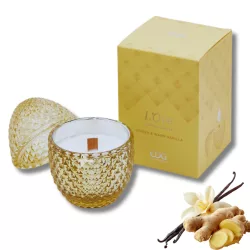 EDG LOVE GINGER WARM & VANILLA ILLATGYERTYA 20H