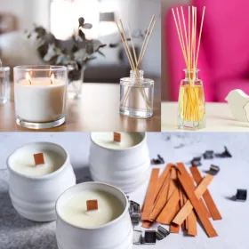 Gyertyák, lakásparfűmök