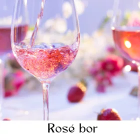 Rosé bor